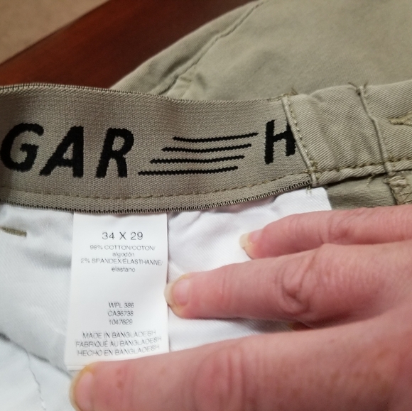Haggar Men's Action Khaki Pants - Picture 7 of 11